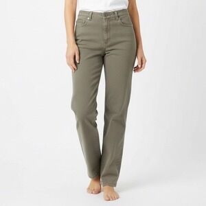 Lee Khakis Jeans Men 34 Brown Denim Preppy Mid Rise Pockets Straight Leg Outdoor